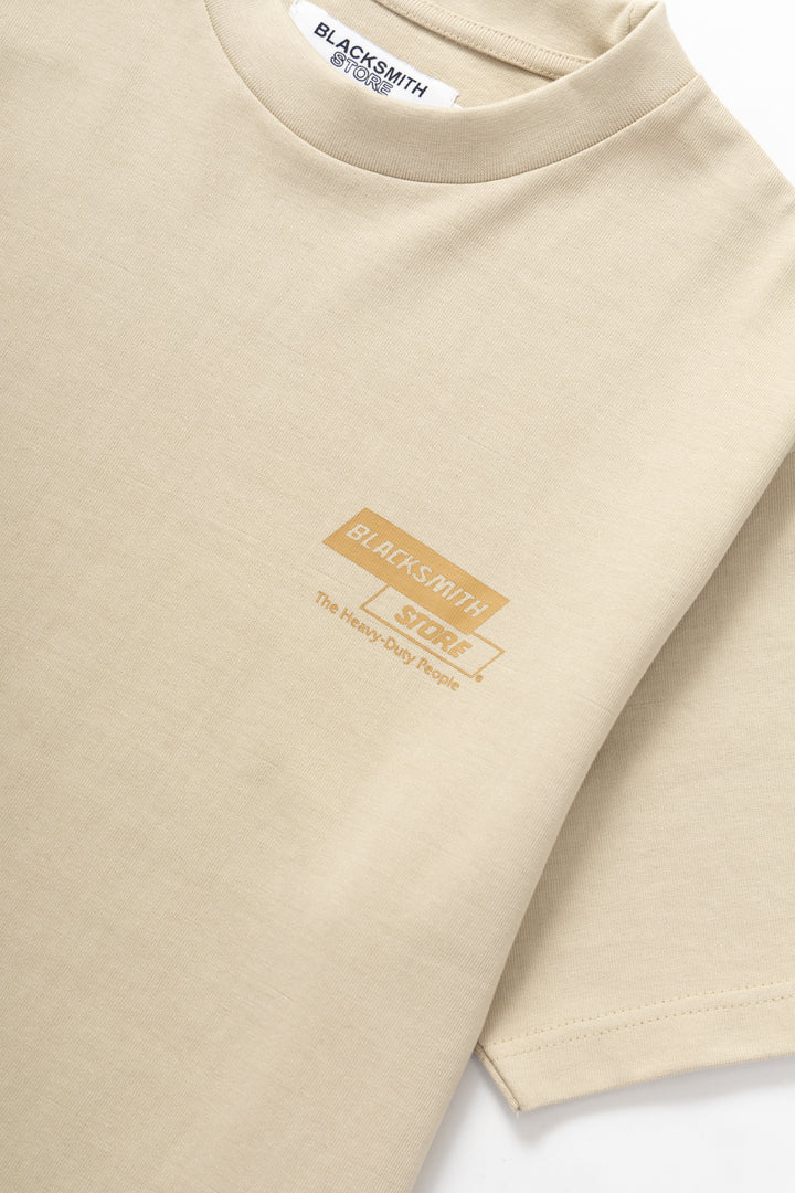 Blacksmith - Heavy Duty People Tee - Khaki