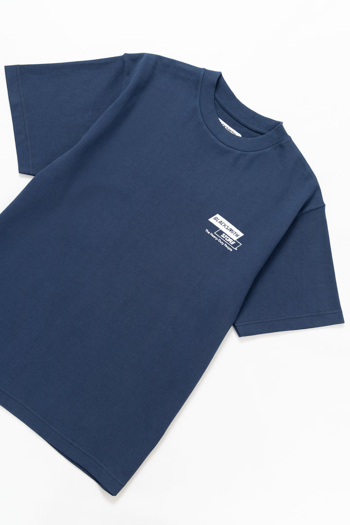 Blacksmith - Heavy Duty People Tee - Navy