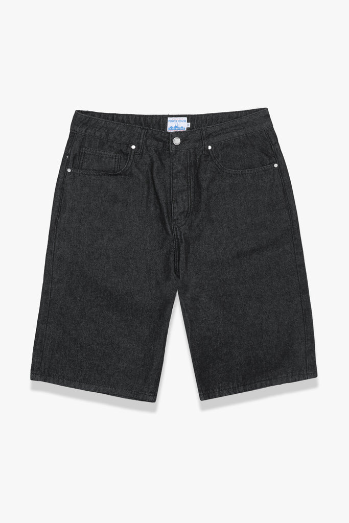 Power House - 90's Denim Shorts - Washed Black