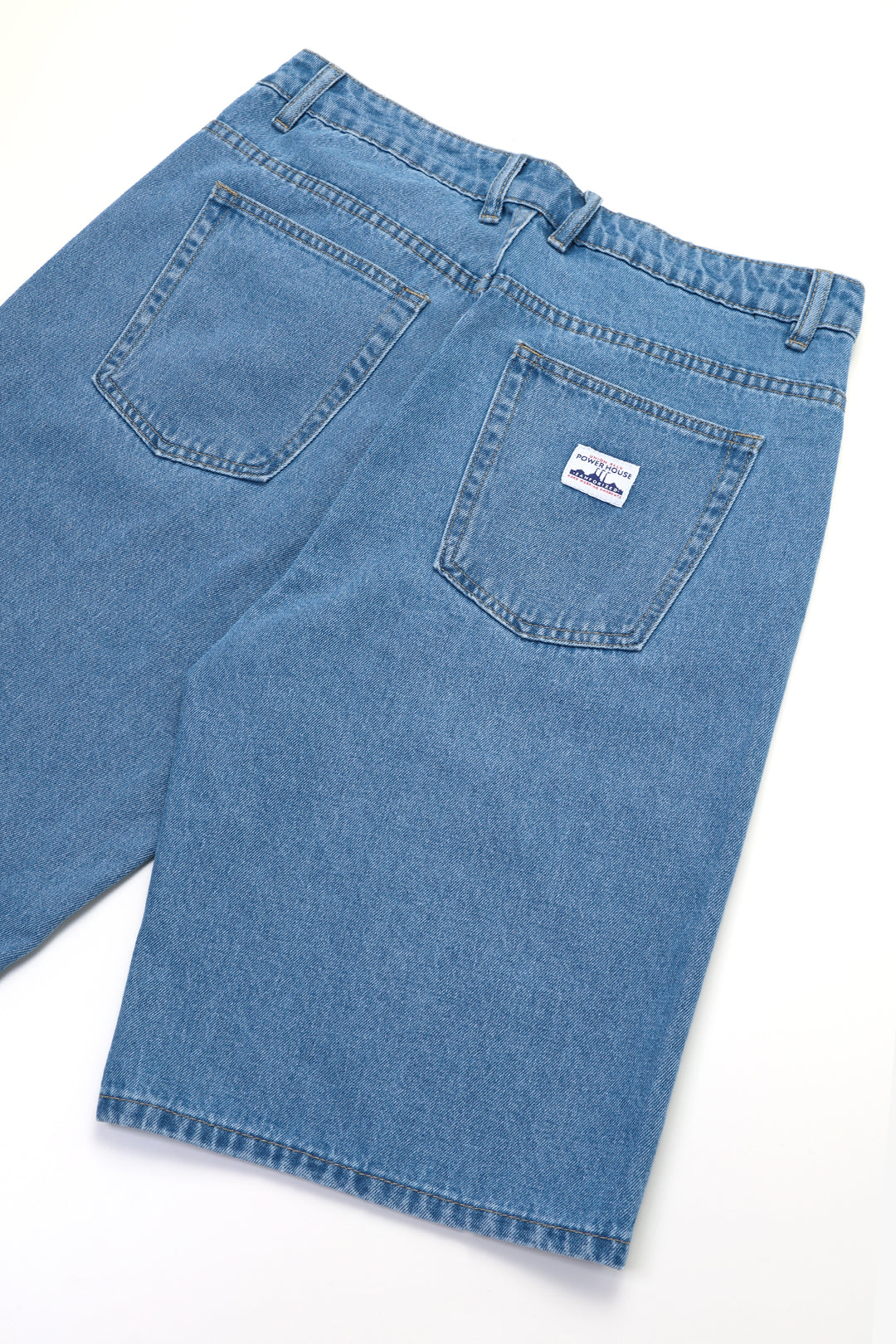 Power Goods - 90's Denim Shorts - Washed Blue