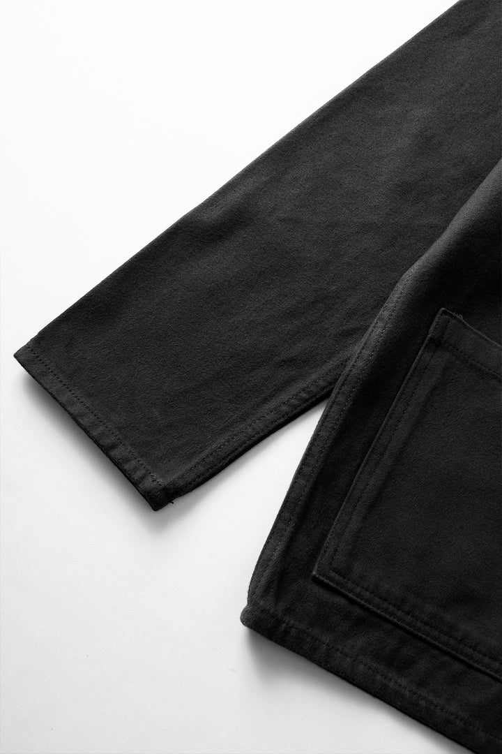 Service Works - Moleskin Coverall Jacket - Black