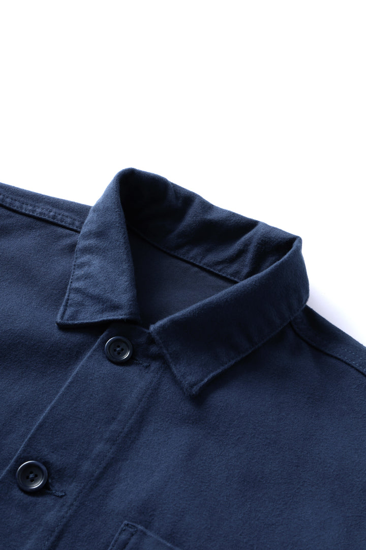 Service Works - Moleskin Chore Shirt - Navy