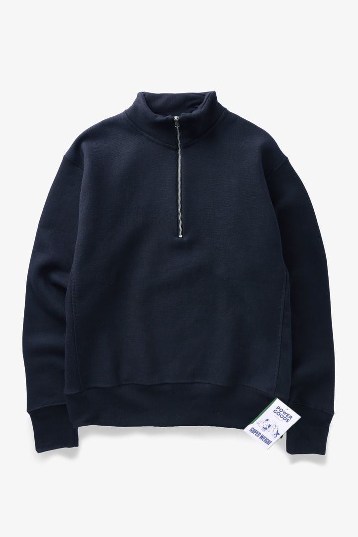 Power Goods - Super Weight Quarter Zip - Navy Blue