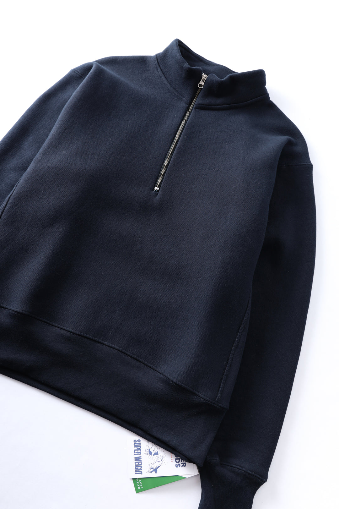 Power Goods - Super Weight Quarter Zip - Navy Blue