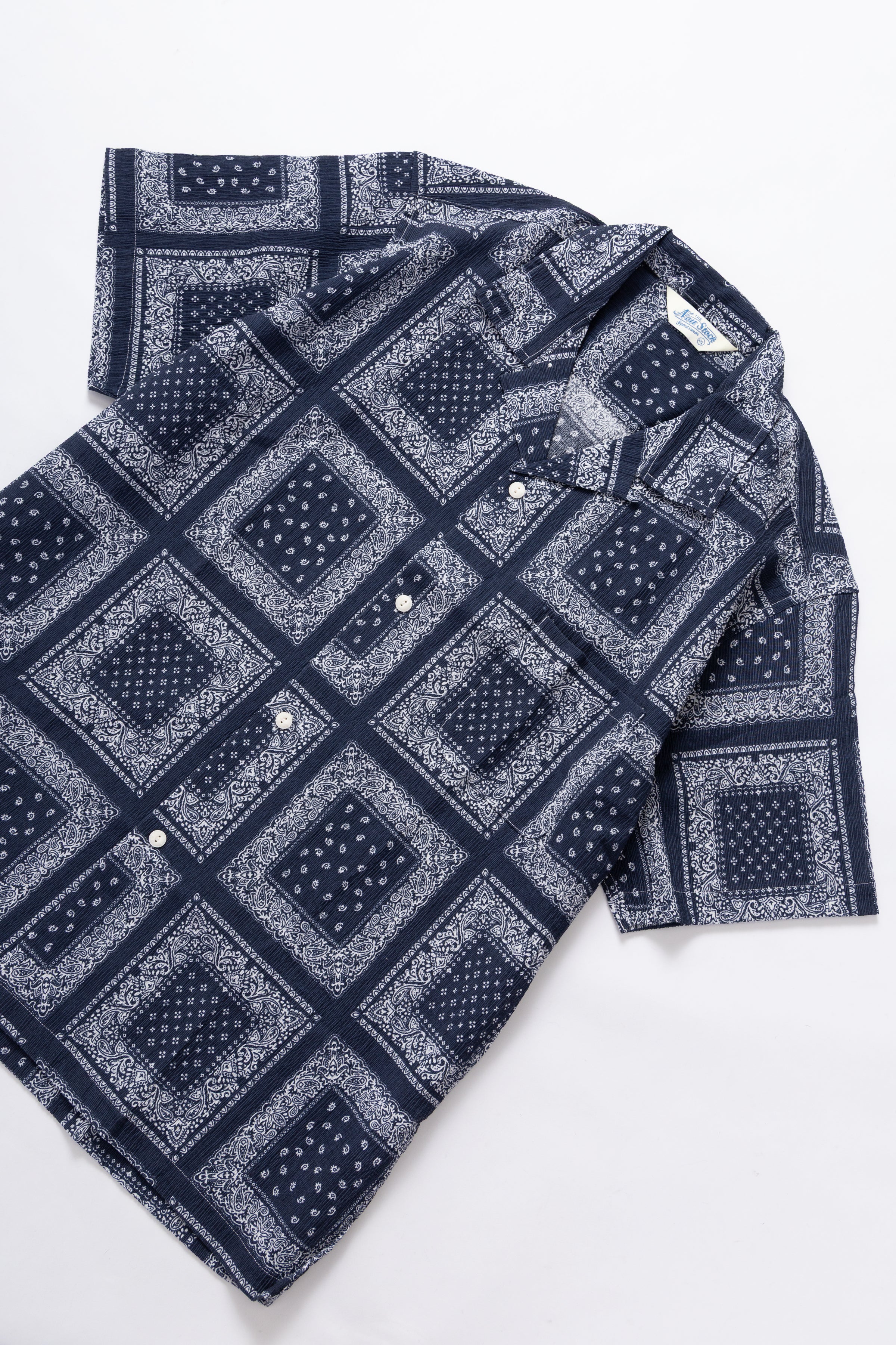 Non Stock MFG - Bandana Shirt - Navy – Blacksmith Store