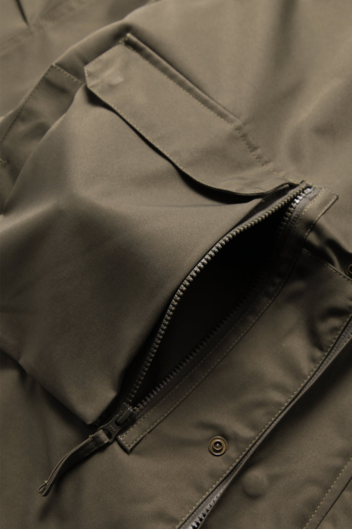 TRS - Multi Pocket Parka - Olive