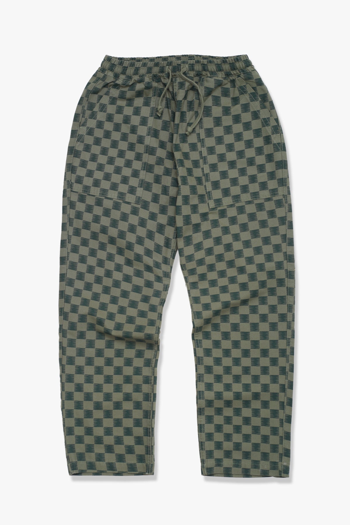 Checkerboard chef pants deals