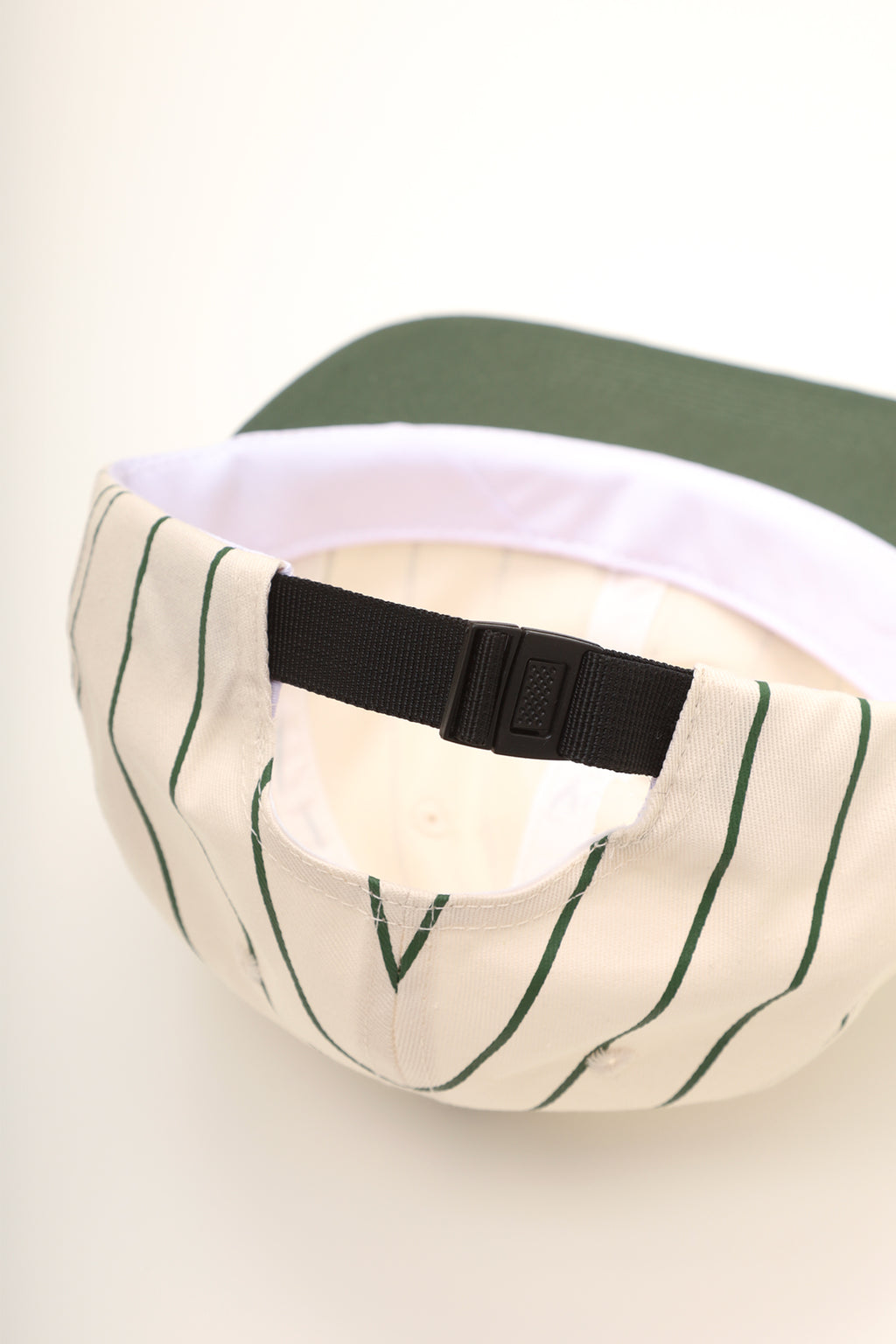 Power House - Perfect 6-Panel Cap - Striped Green
