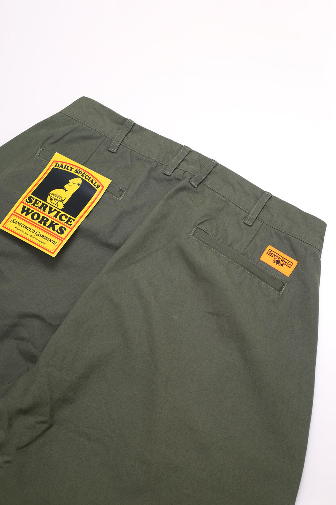 Service Works - Twill Part Timer Pant - Olive