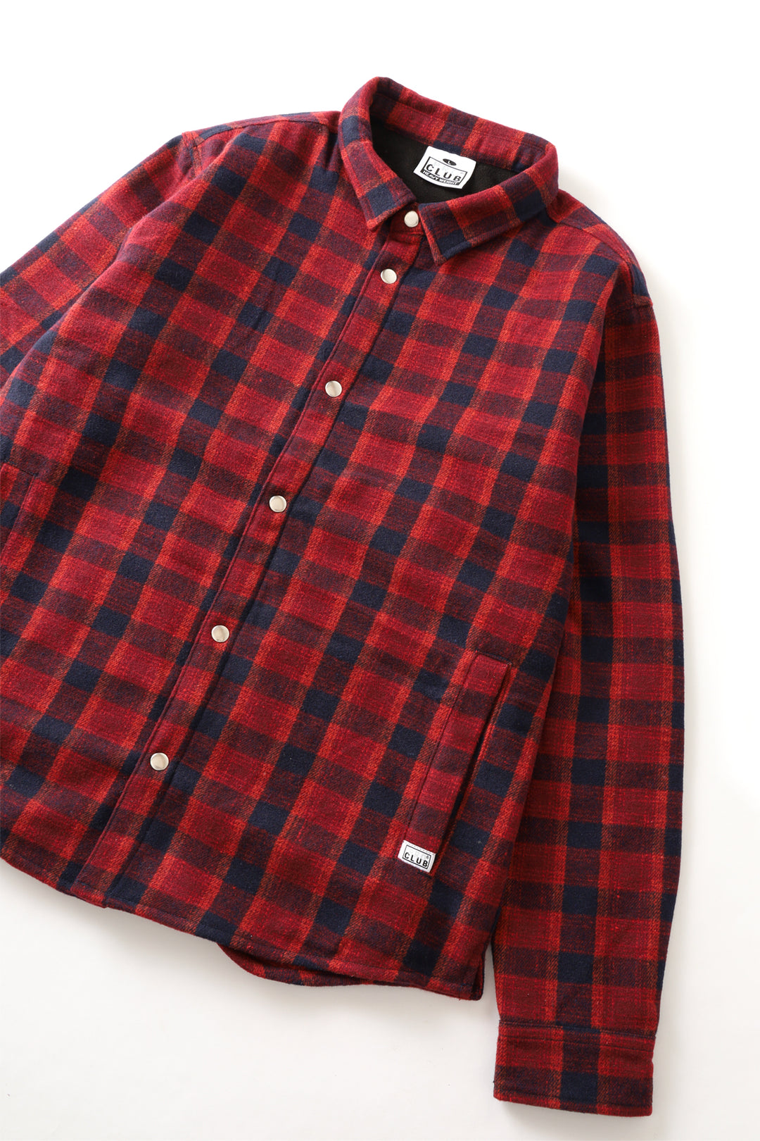 Pro Club - Flannel Work Shirt - Red/Navy