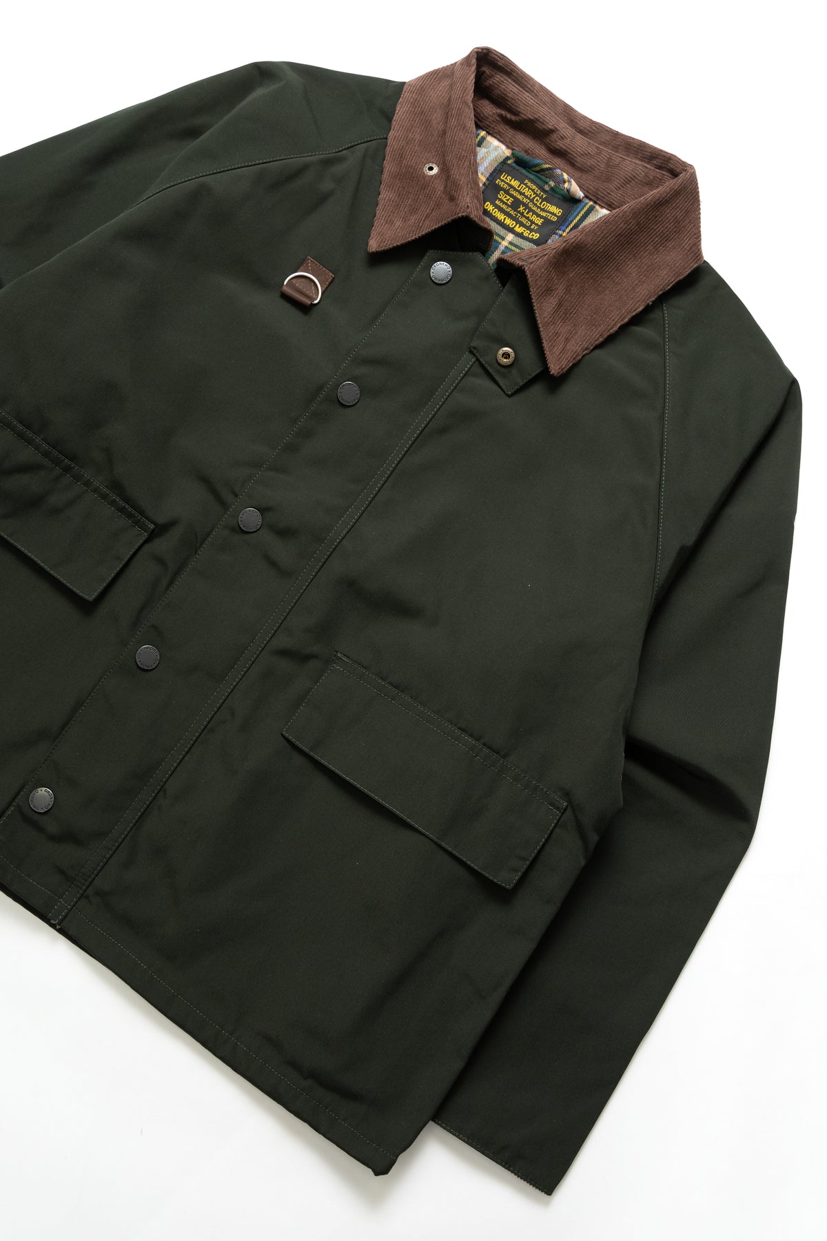 Okonkwo MFG - Short Field Outdoor Jacket - Olive – Blacksmith Store