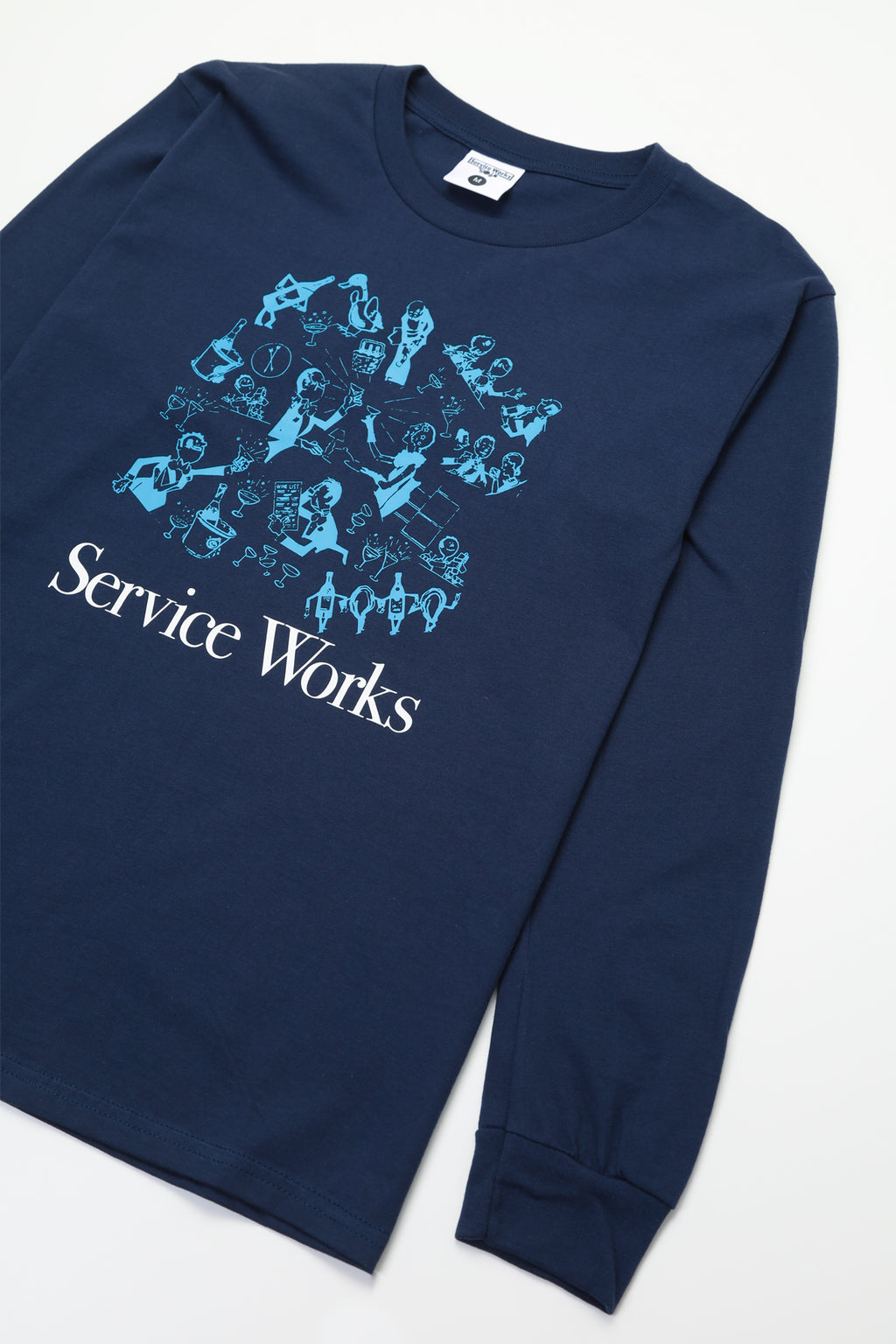 Service Works - Soiree Long Sleeve Tee - Navy