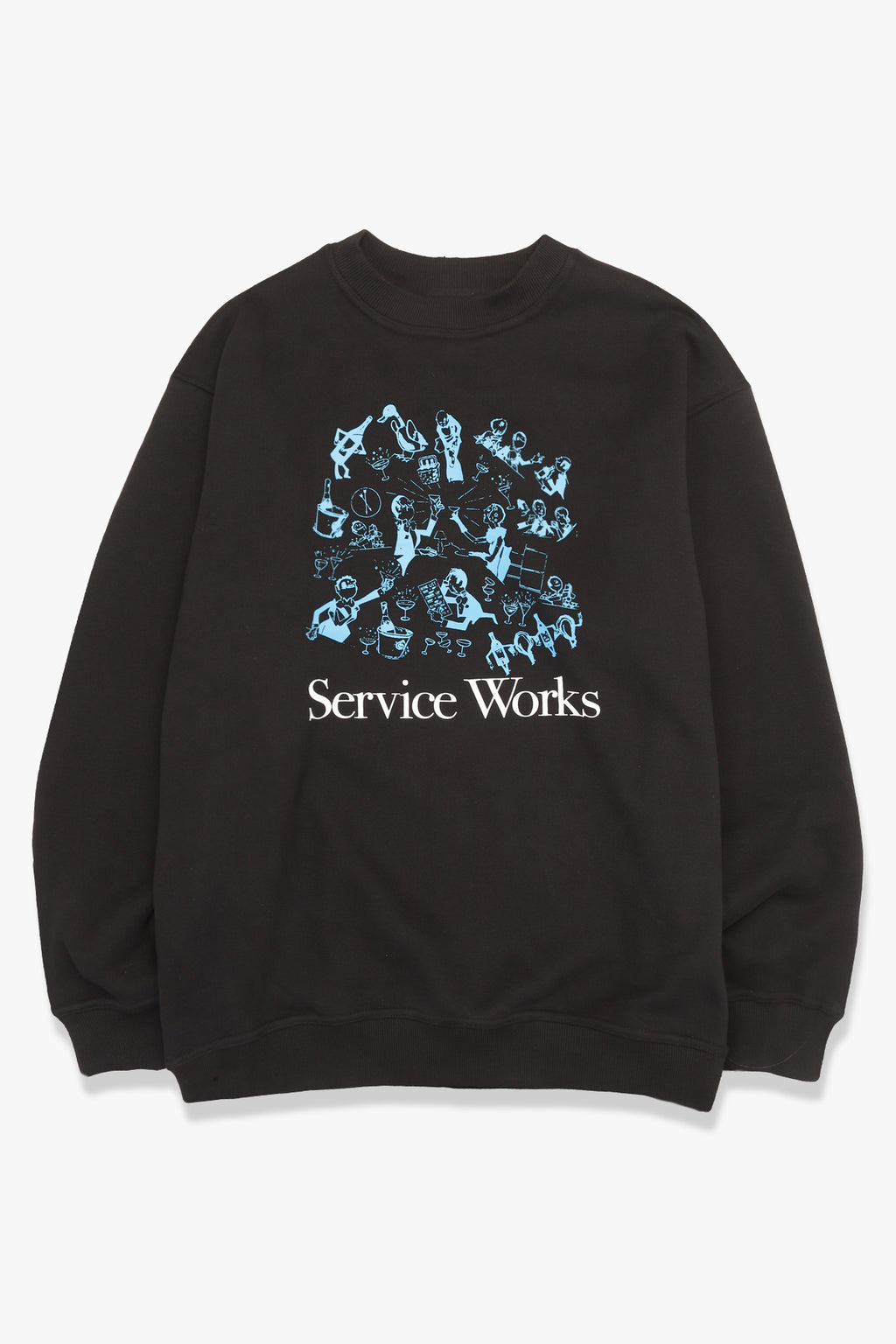 Service Works - Soiree Crewneck - Black
