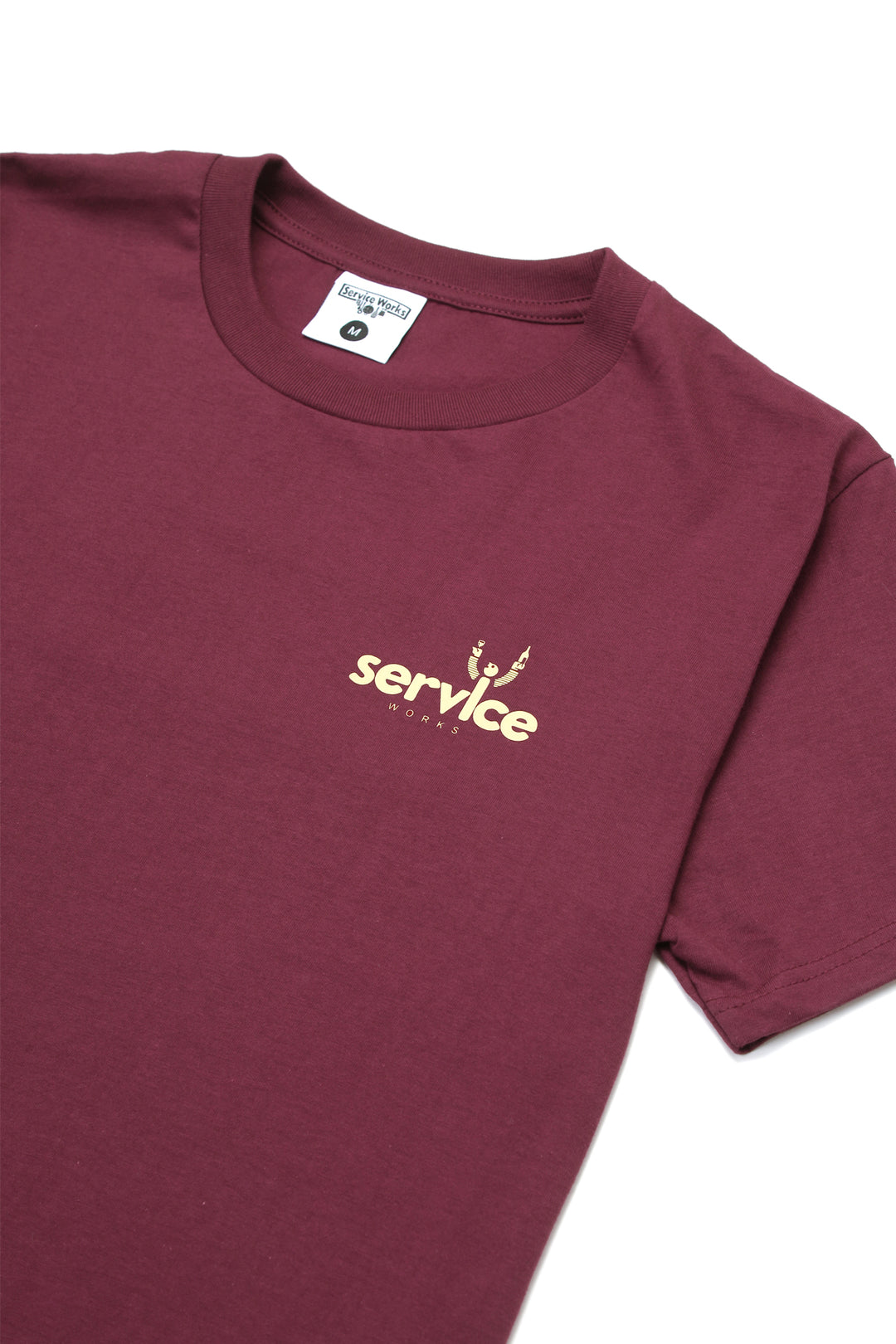 Service Works - Sommelier Tee - Burgundy