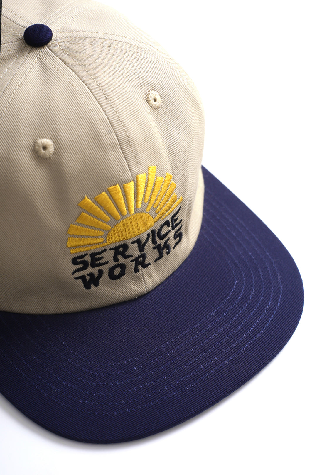 Service Works - Sunny Side Up Cap - Tan/Navy