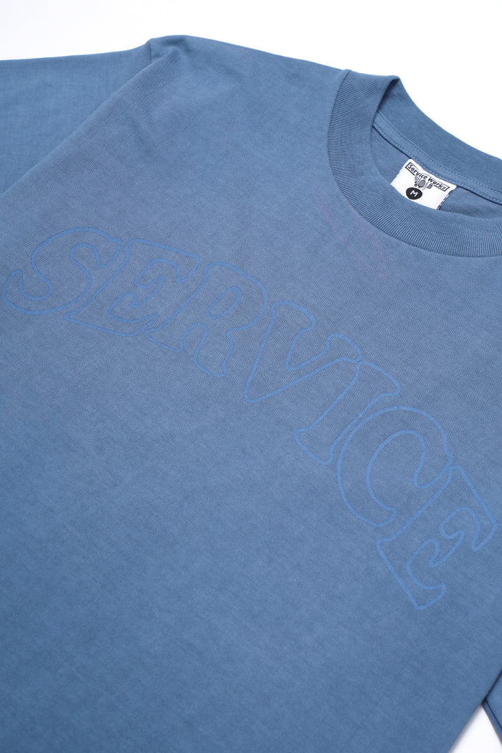 Service Works - Arch Logo Tee - Work Blue