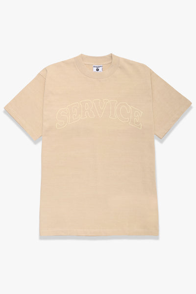 Service Works - Arch Logo Tee - Khaki – Blacksmith Store