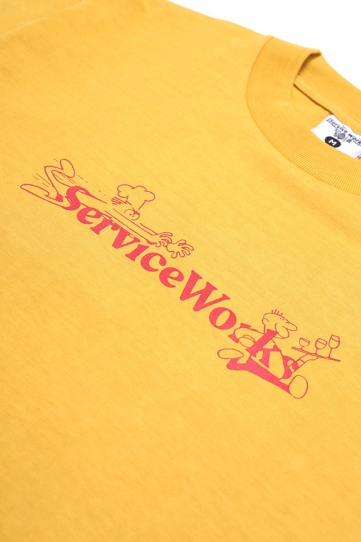 Service Works - Chase Tee - Gold