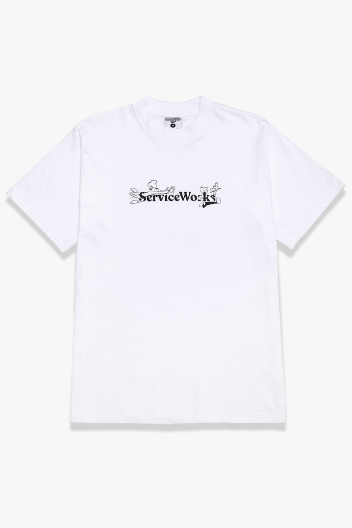 Service Works - Chase Tee - White