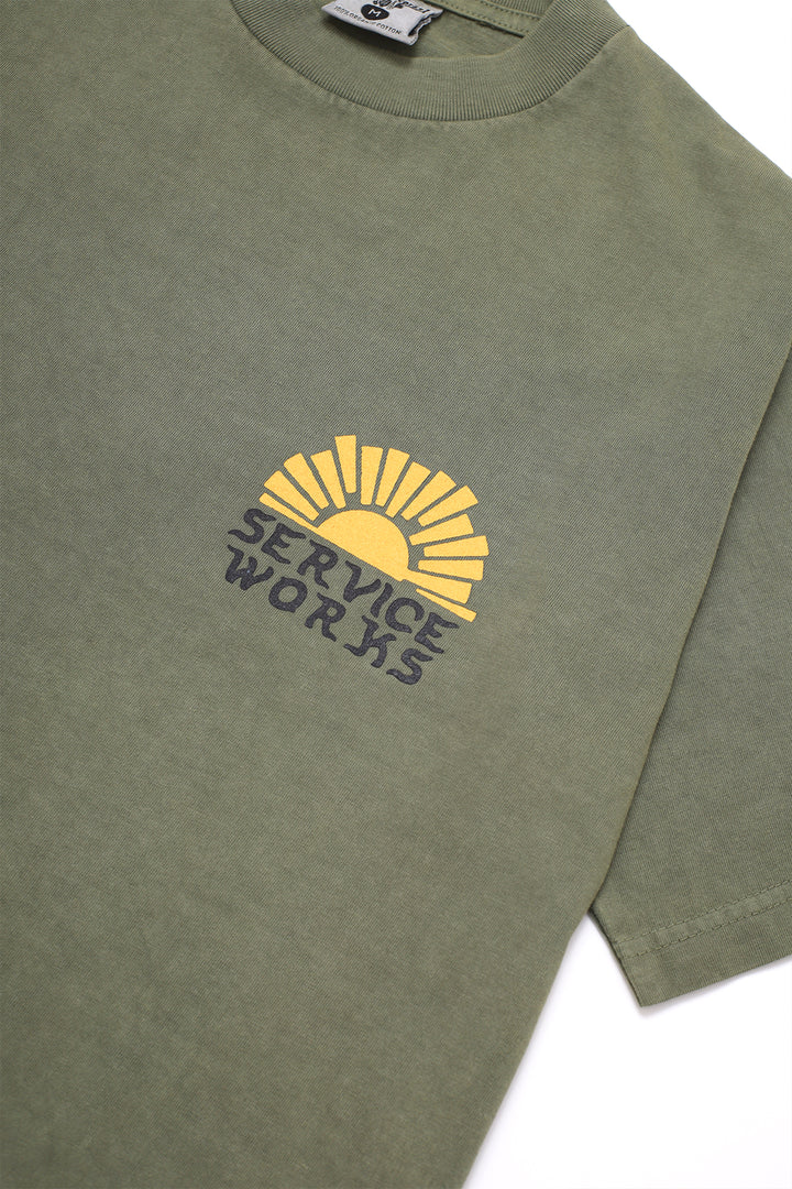 Service Works - Sunny Side Up Tee - Olive