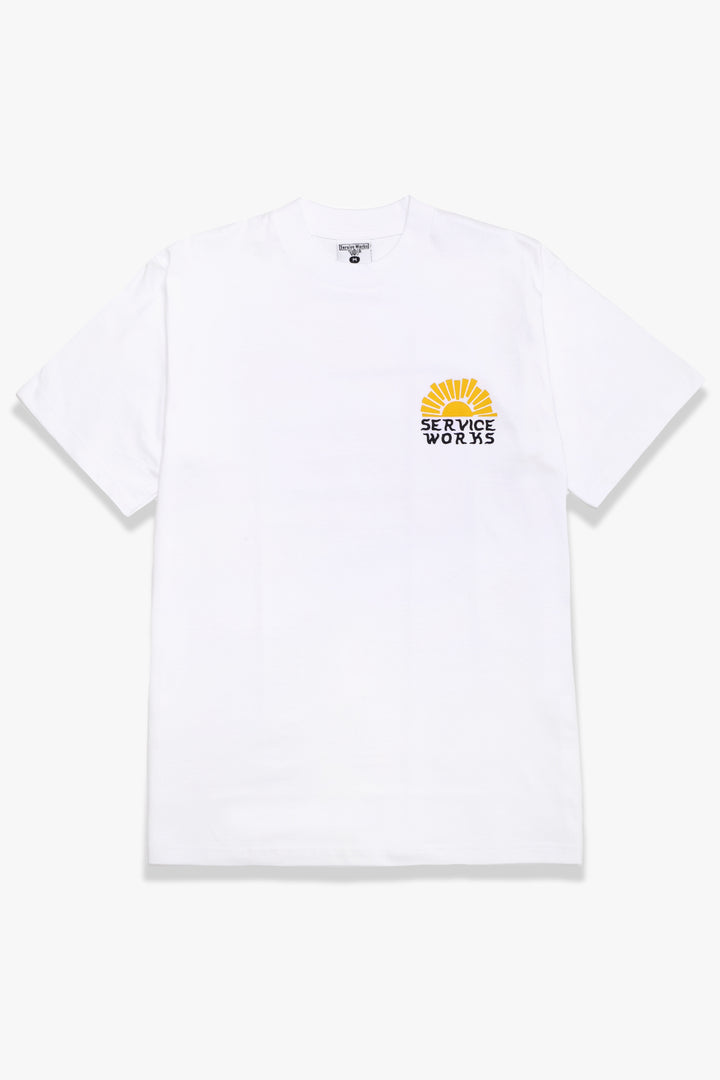 Service Works - Sunny Side Up Tee - White