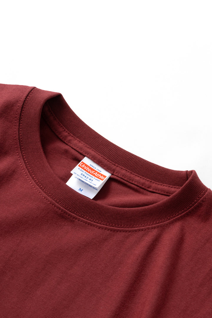 United Athle - 5942 6.2oz Premium T-Shirt - Burgundy