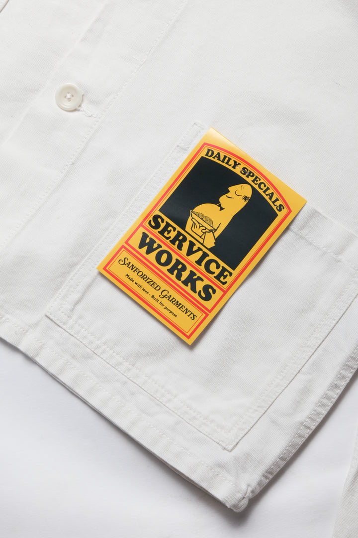 Service Works - Classic Chore Shirt - White