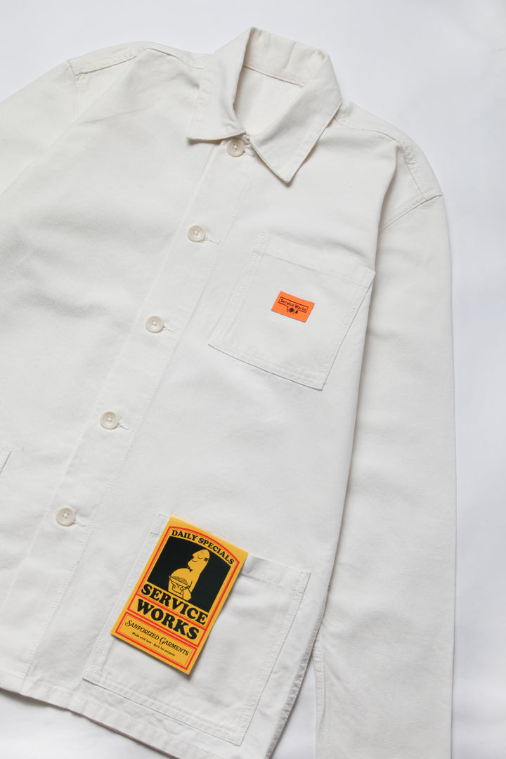 Service Works - Classic Chore Shirt - White