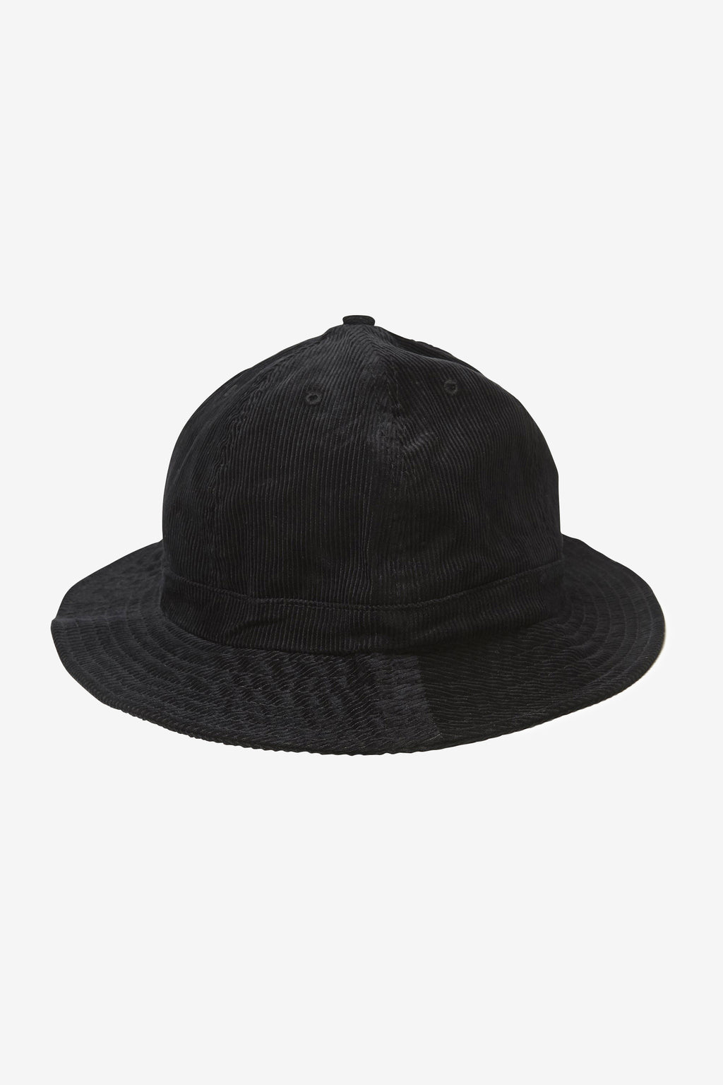 Blacksmith - Corduroy Bell Bucket Hat - Black