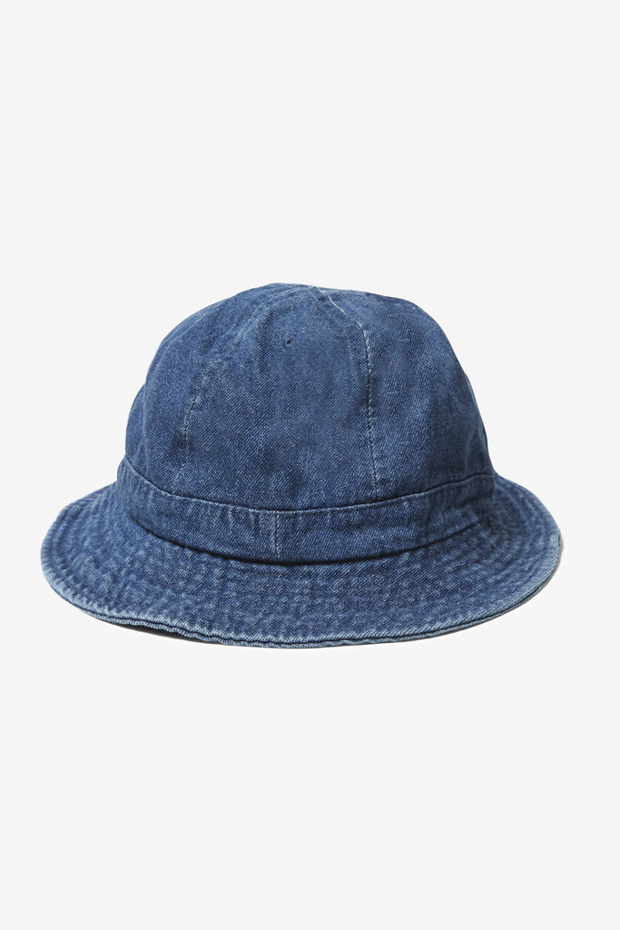 Blacksmith - Denim Bell Bucket Hat - Indigo