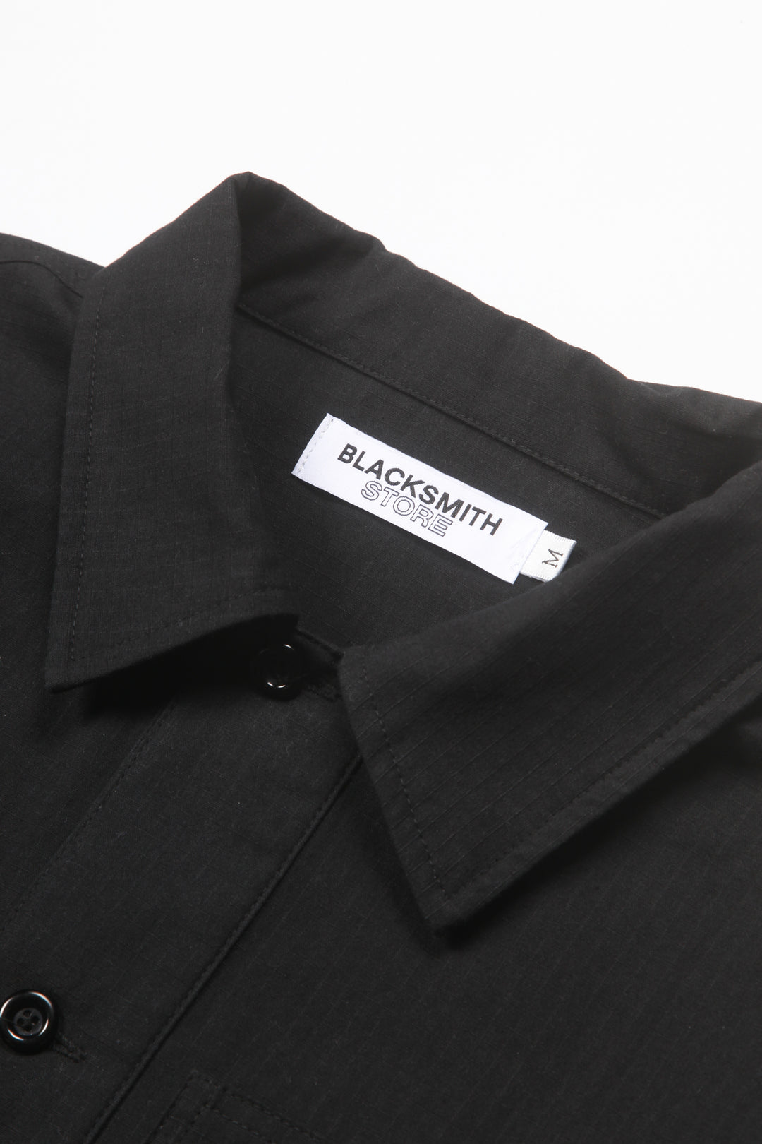 Blacksmith - Ripstop Military Popover - Black – Blacksmith Store