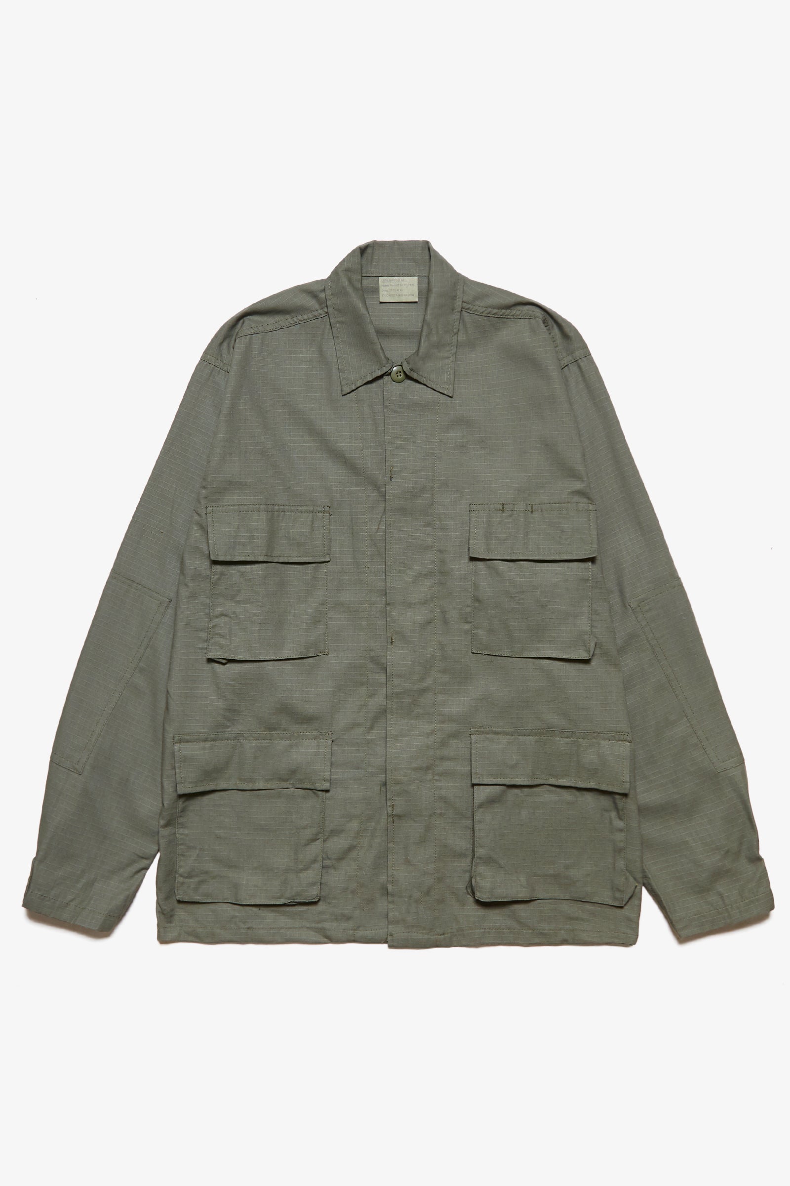 Bdu Ripstop Material Deadstock - BDU Ripstop Overshirt - Olive – Blacksmith Store