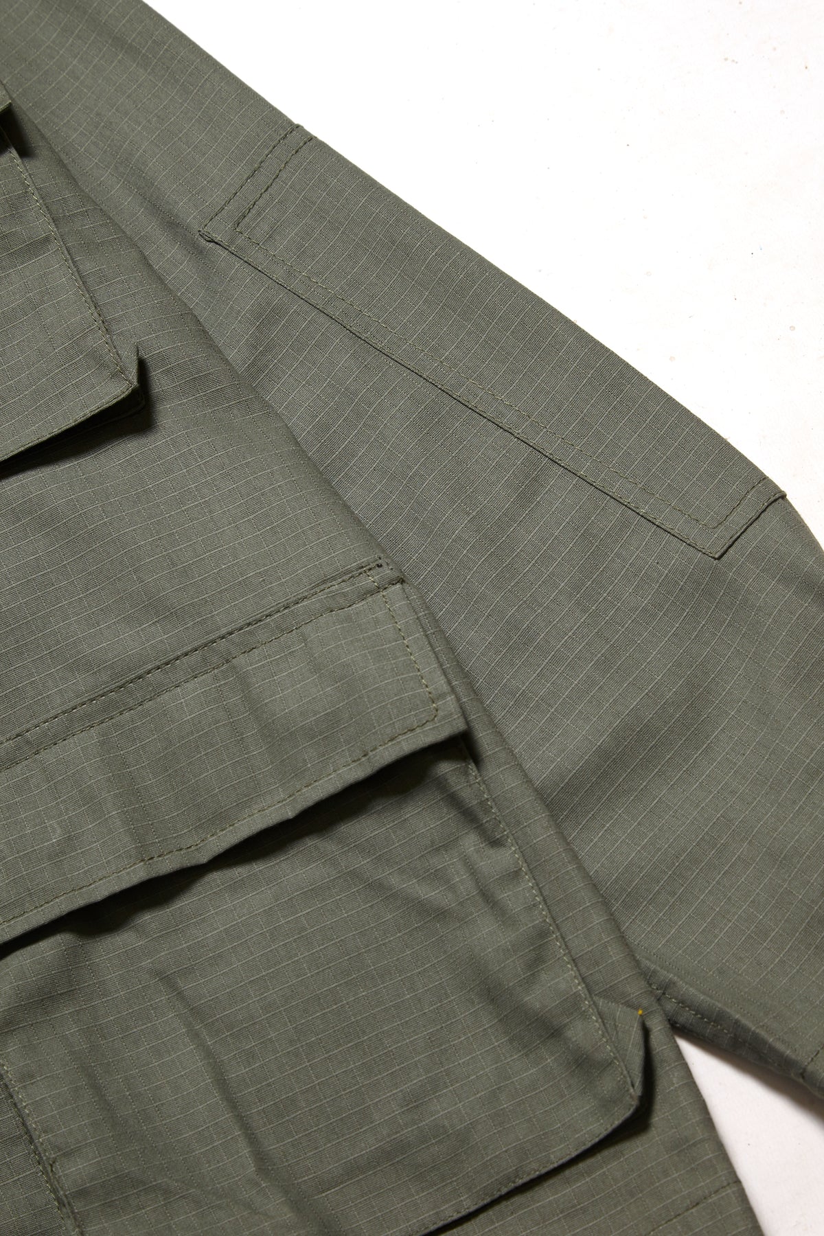 Bdu Ripstop Material Deadstock - BDU Ripstop Overshirt - Olive – Blacksmith Store