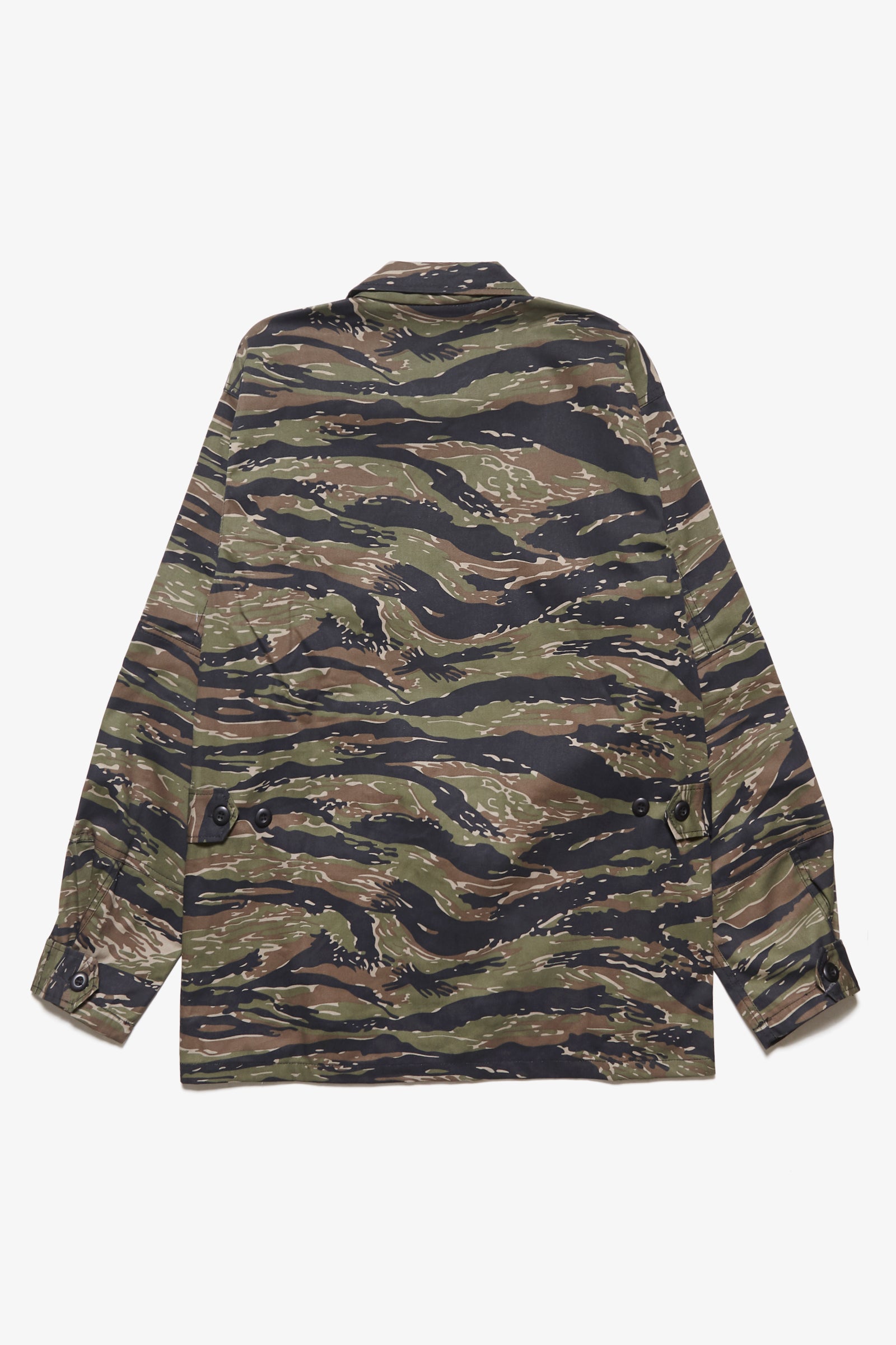 TCU Tiger Stripe Camo Jacket, Guerra do Vietnã Ripstop