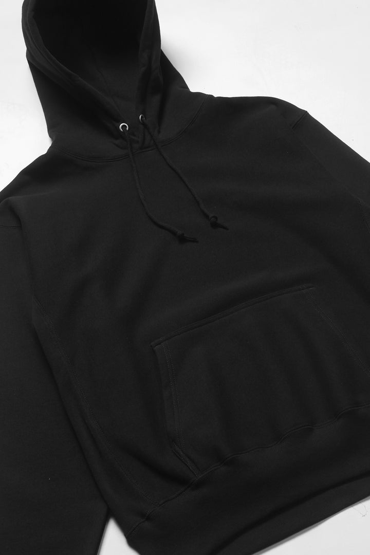 United Athle - 5763 12oz Heavyweight Hoodie - Black