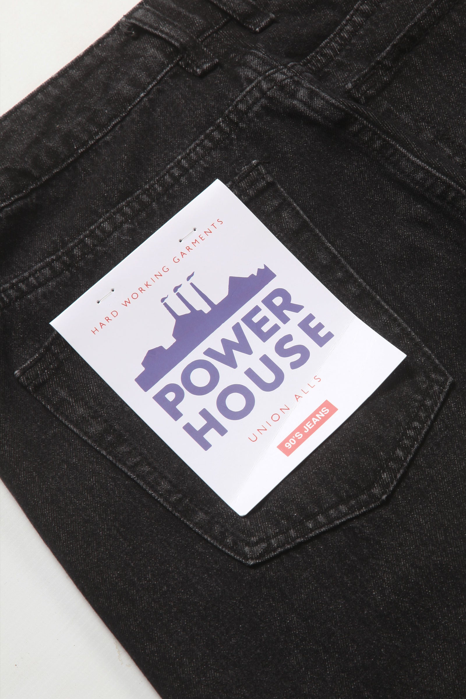 Power House - 90's Jeans - Washed Black