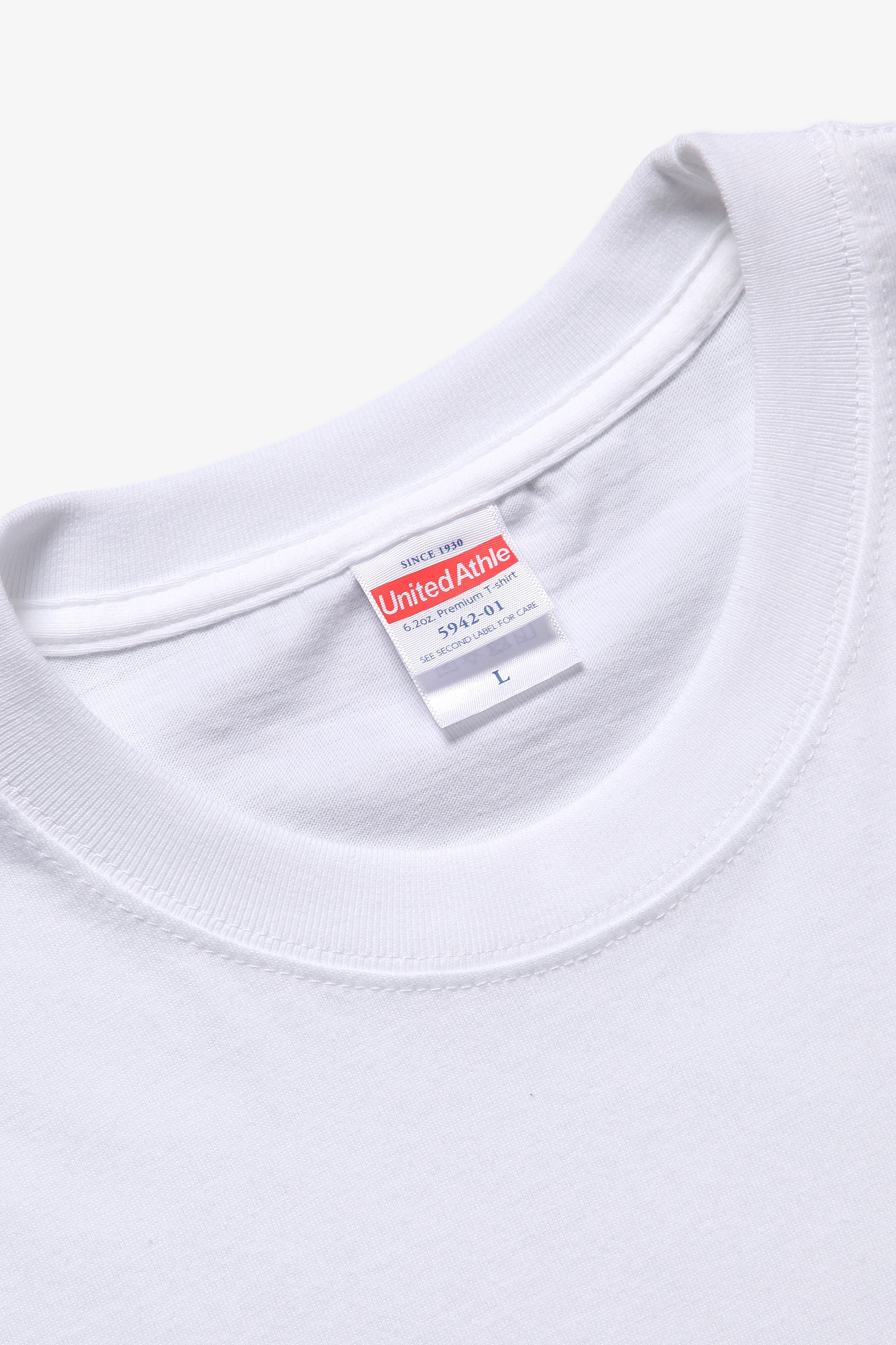 United Athle - 5942 6.2oz Premium T-Shirt - White