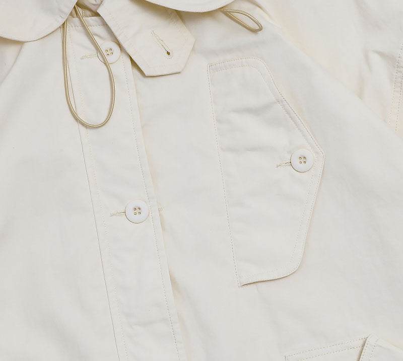 Outstanding & Co. - RAF Short Parka - Ivory