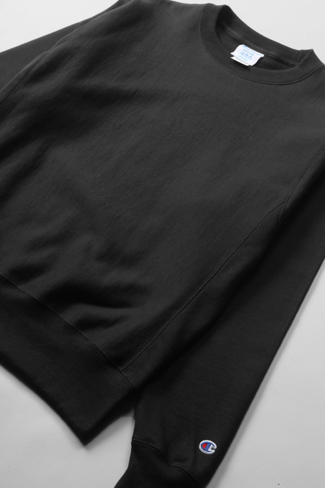 Champion - 12oz USA Reverse Weave Crewneck - Black