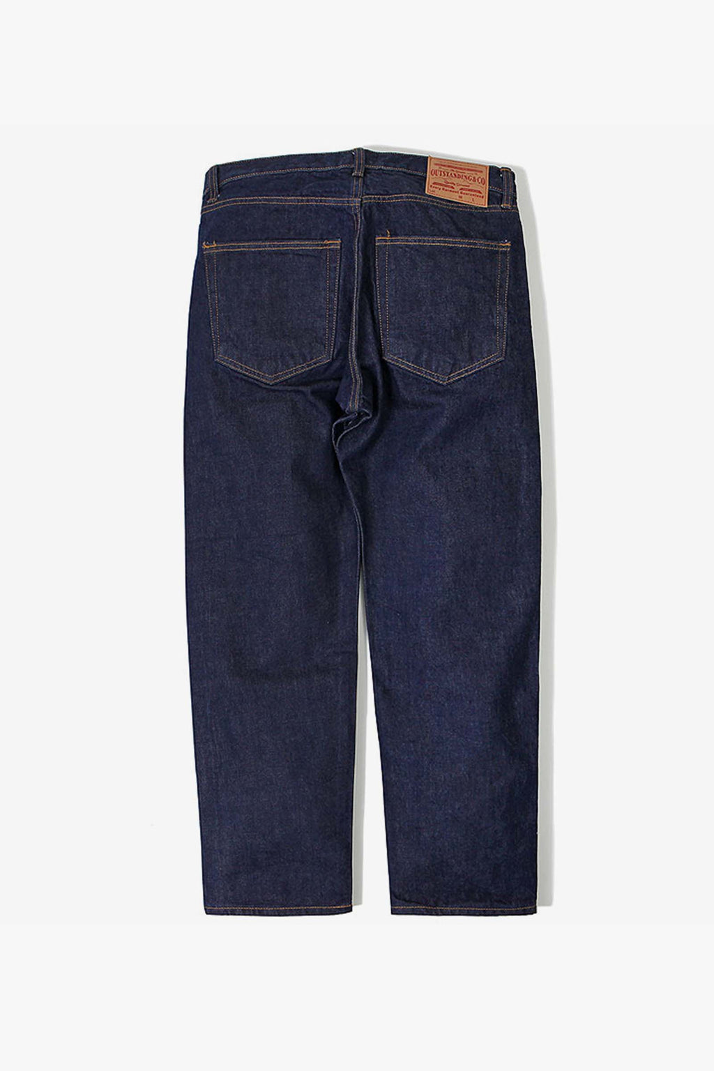 Outstanding & Co. - Tapered Washed Jeans - Indigo