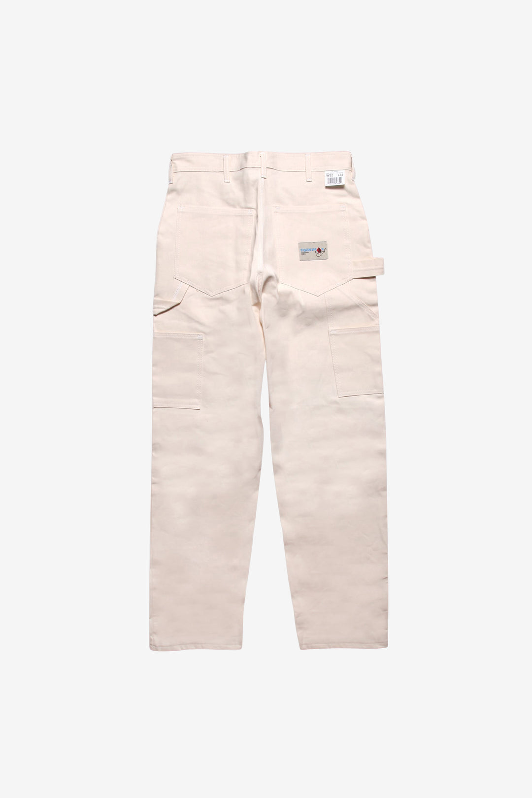Ace Drop Cloth Tradesman Carpenter Pants - Natural