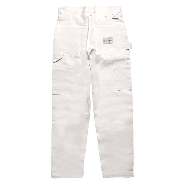 Ace Drop Cloth Tradesman Carpenter Pants - White