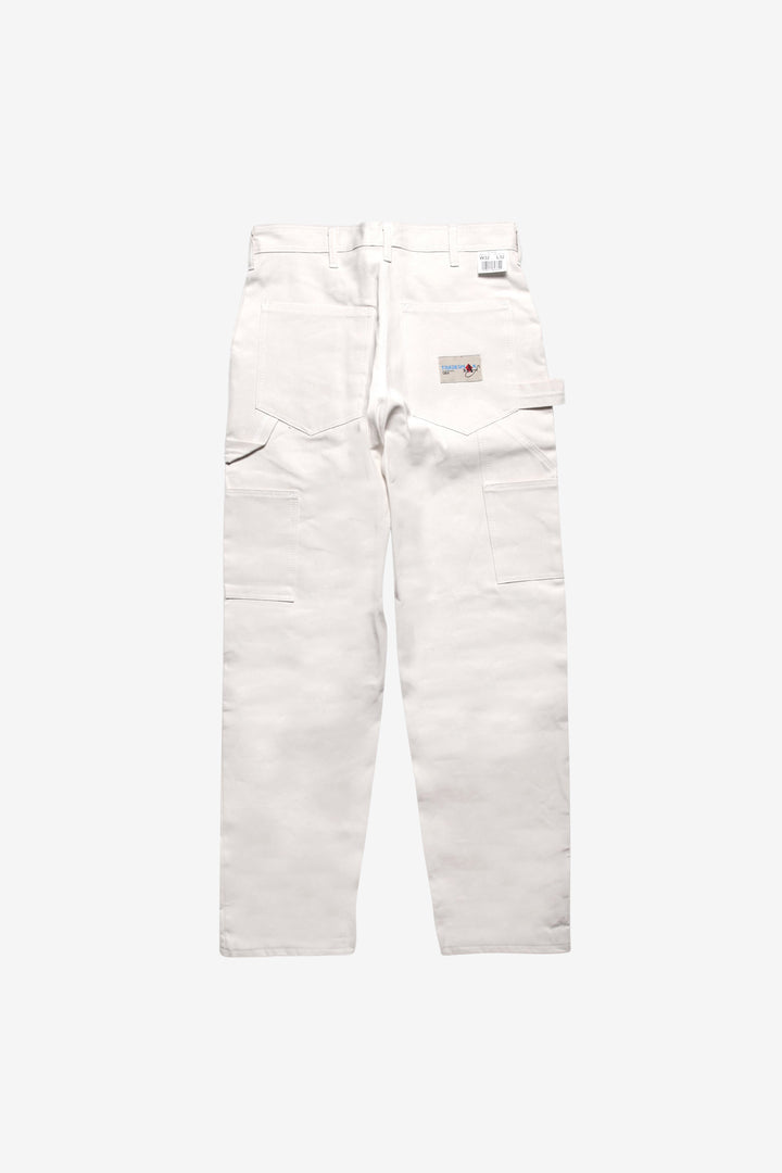 Ace Drop Cloth Tradesman Carpenter Pants - White