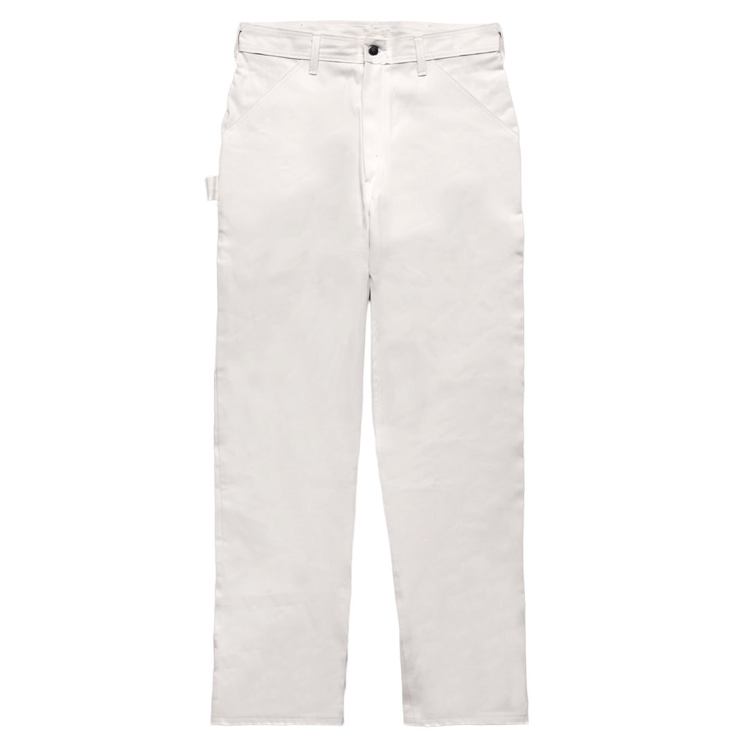 Ace Drop Cloth Tradesman Carpenter Pants - White