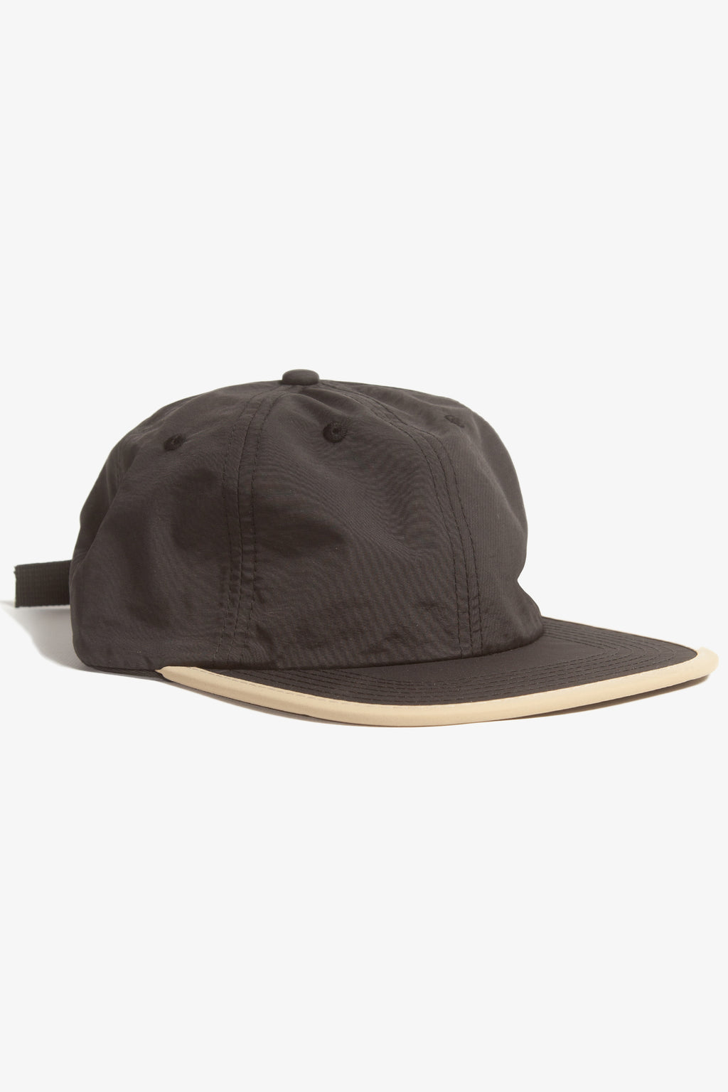 Power House - Perfect Nylon 6-Panel Cap - Black/Beige