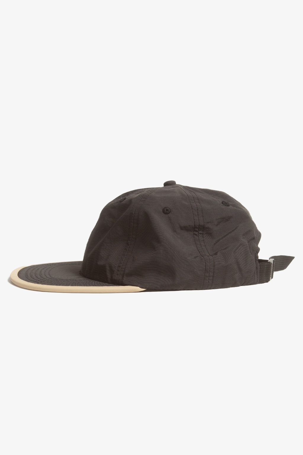 Power House - Perfect Nylon 6-Panel Cap - Black/Beige