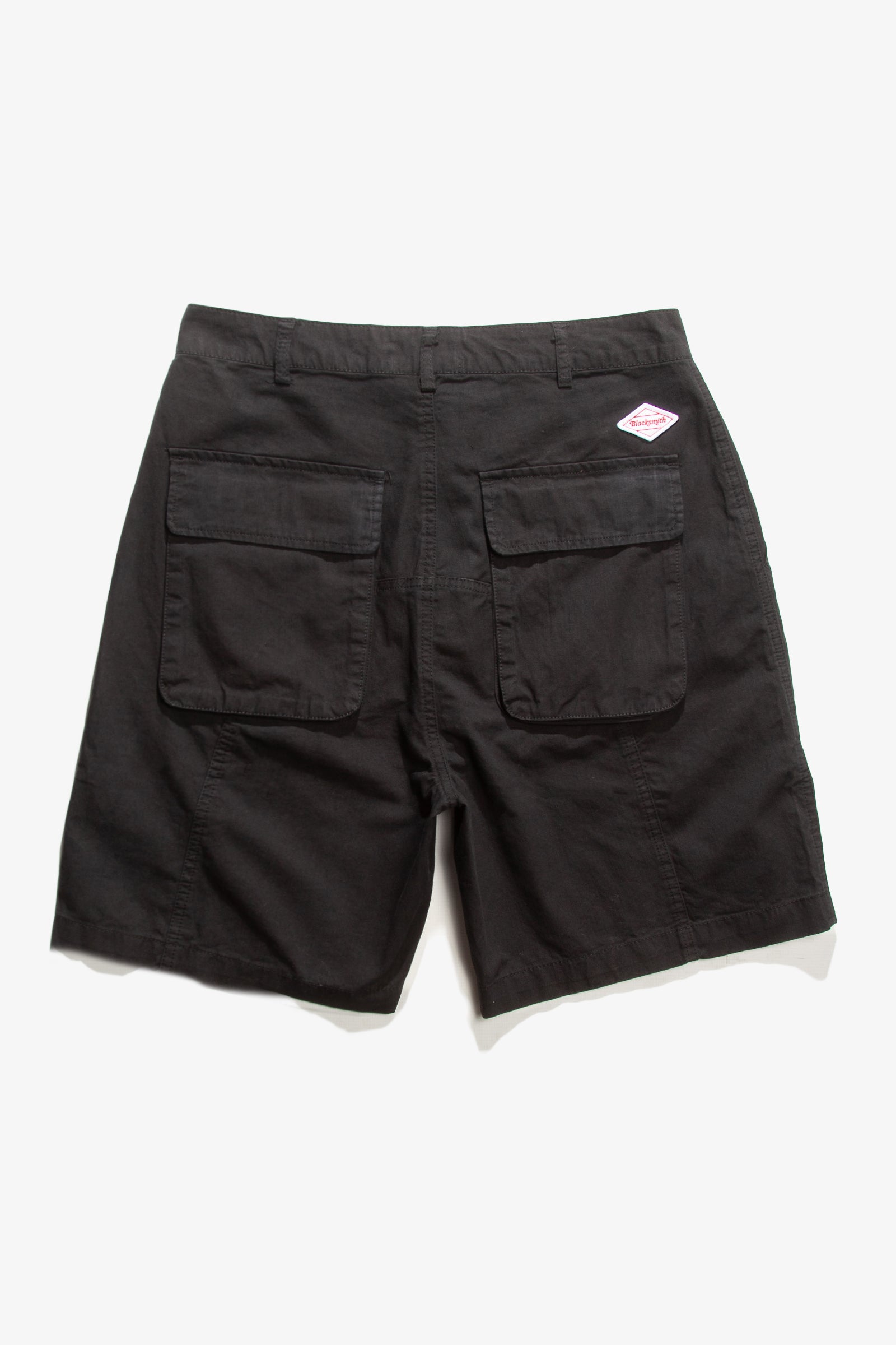 Blacksmith - Sateen Fatigue Shorts - Black
