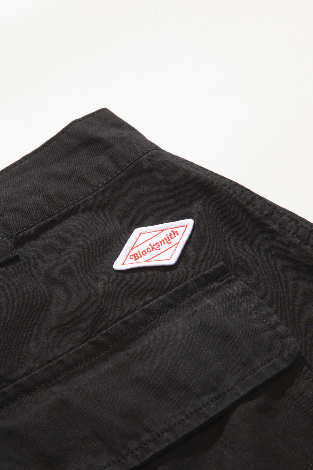 Blacksmith - Sateen Fatigue Shorts - Black