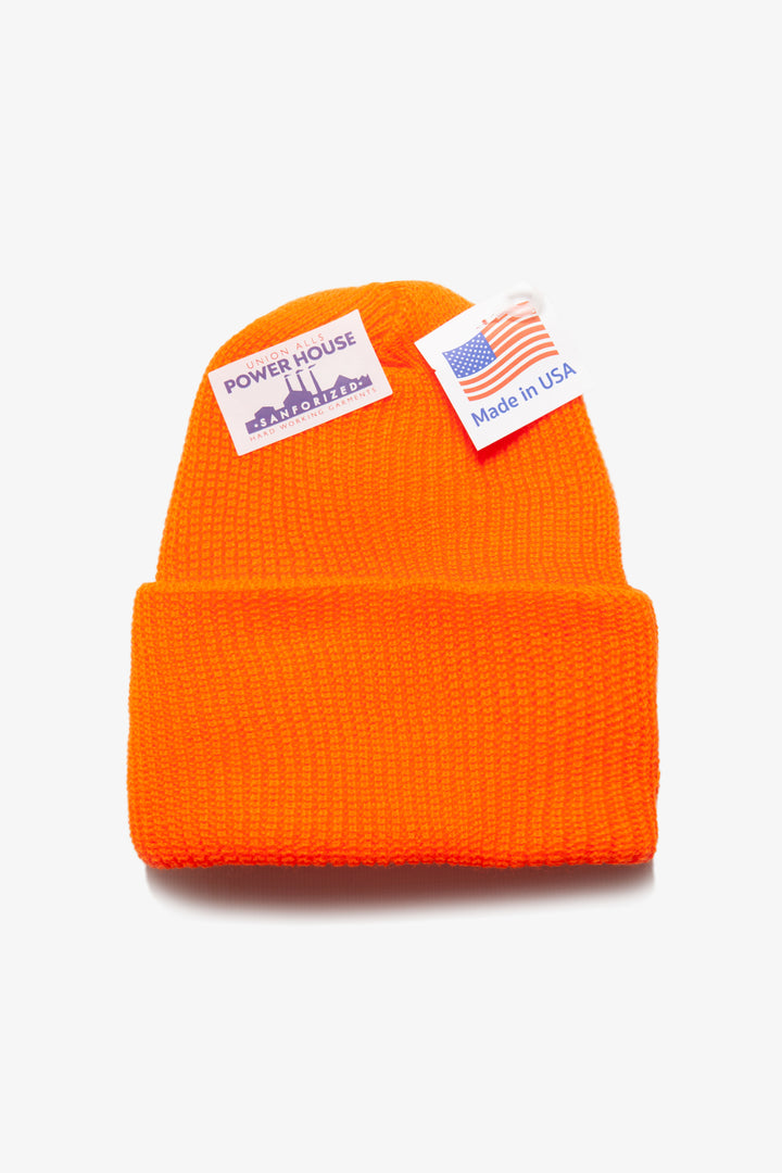 Power Goods - Watch Cap Beanie - Blaze Orange