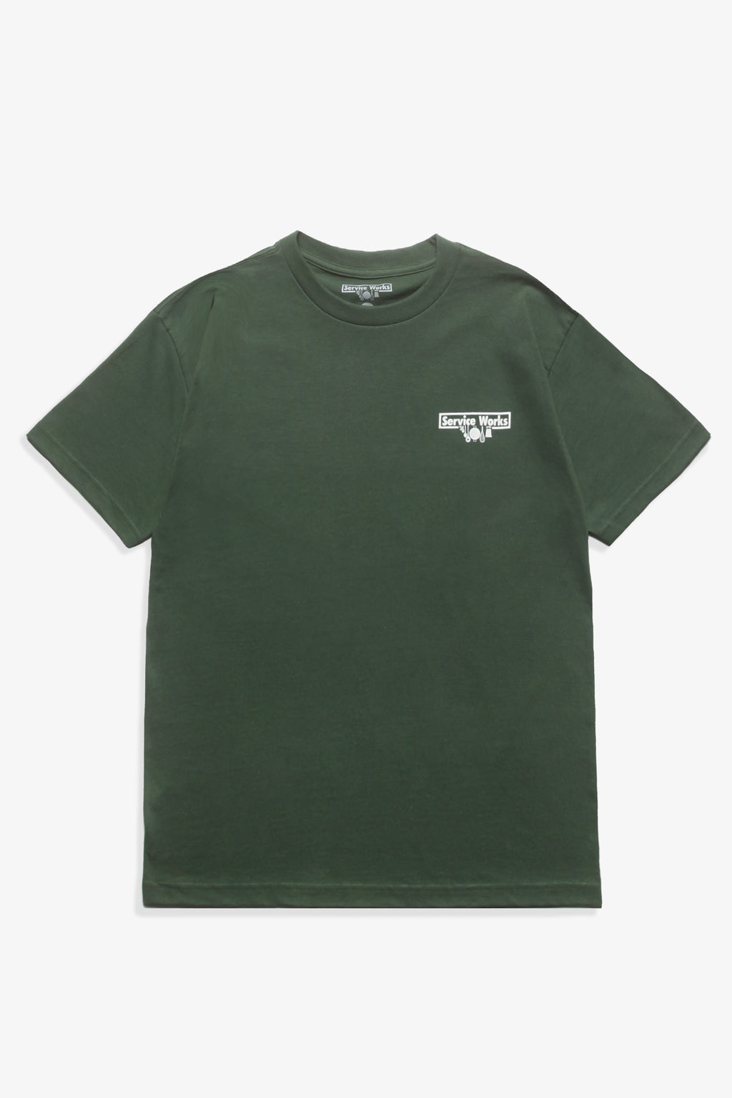 Service Works - Logo Tee - Forest Green